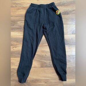 Buc-ee's Beaver Logos Sweatpants Unisex | Black, Size SM |Pockets Athletic Pants